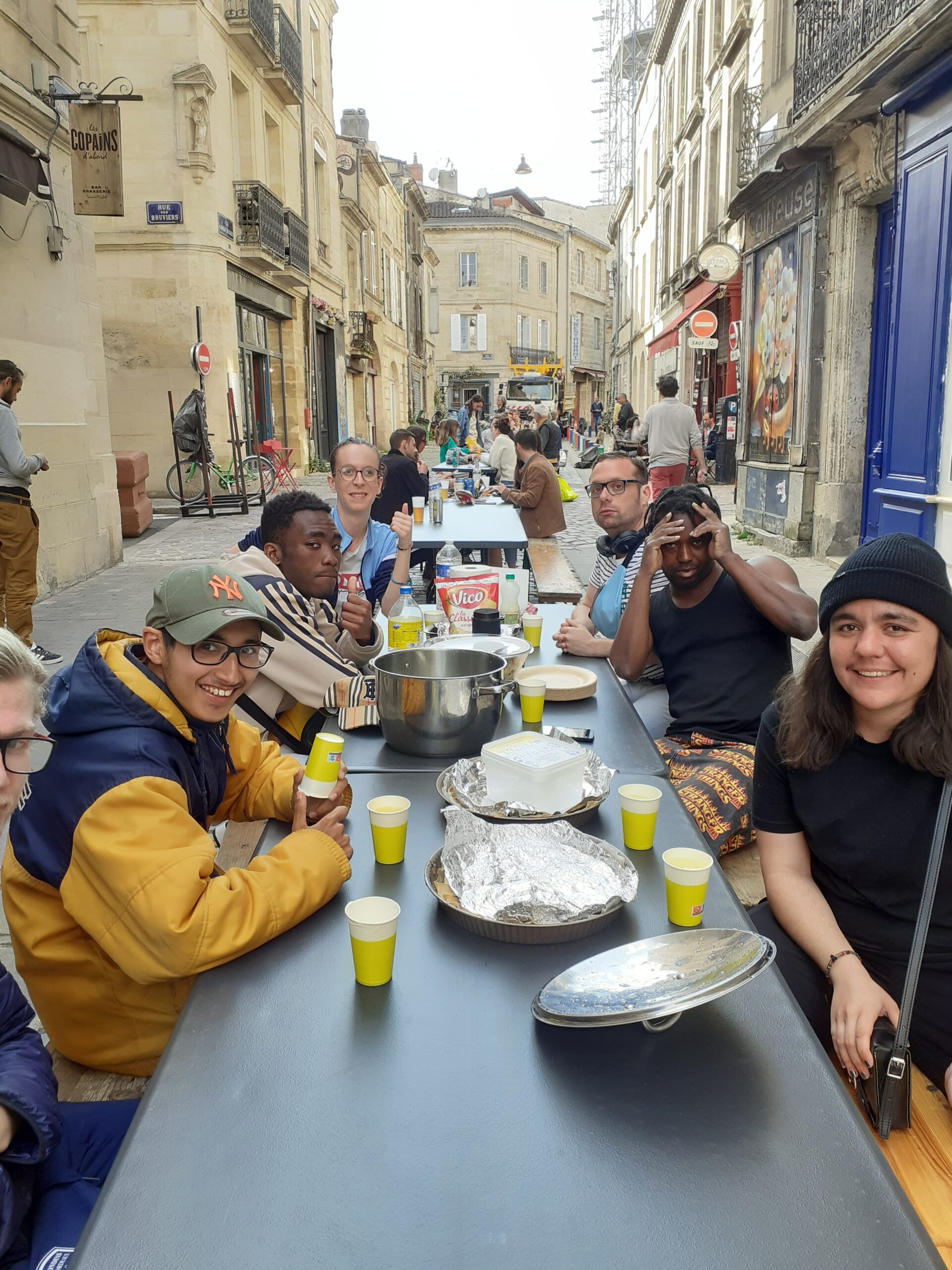 Repas en ville à Bordeaux